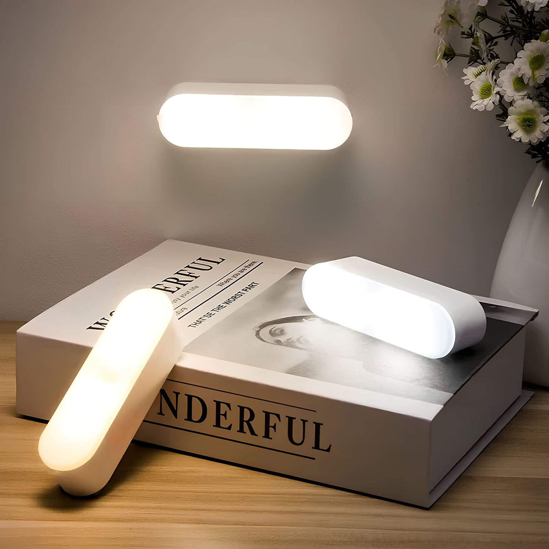 Intelligente LED Bewegungsmelder Wandlampe