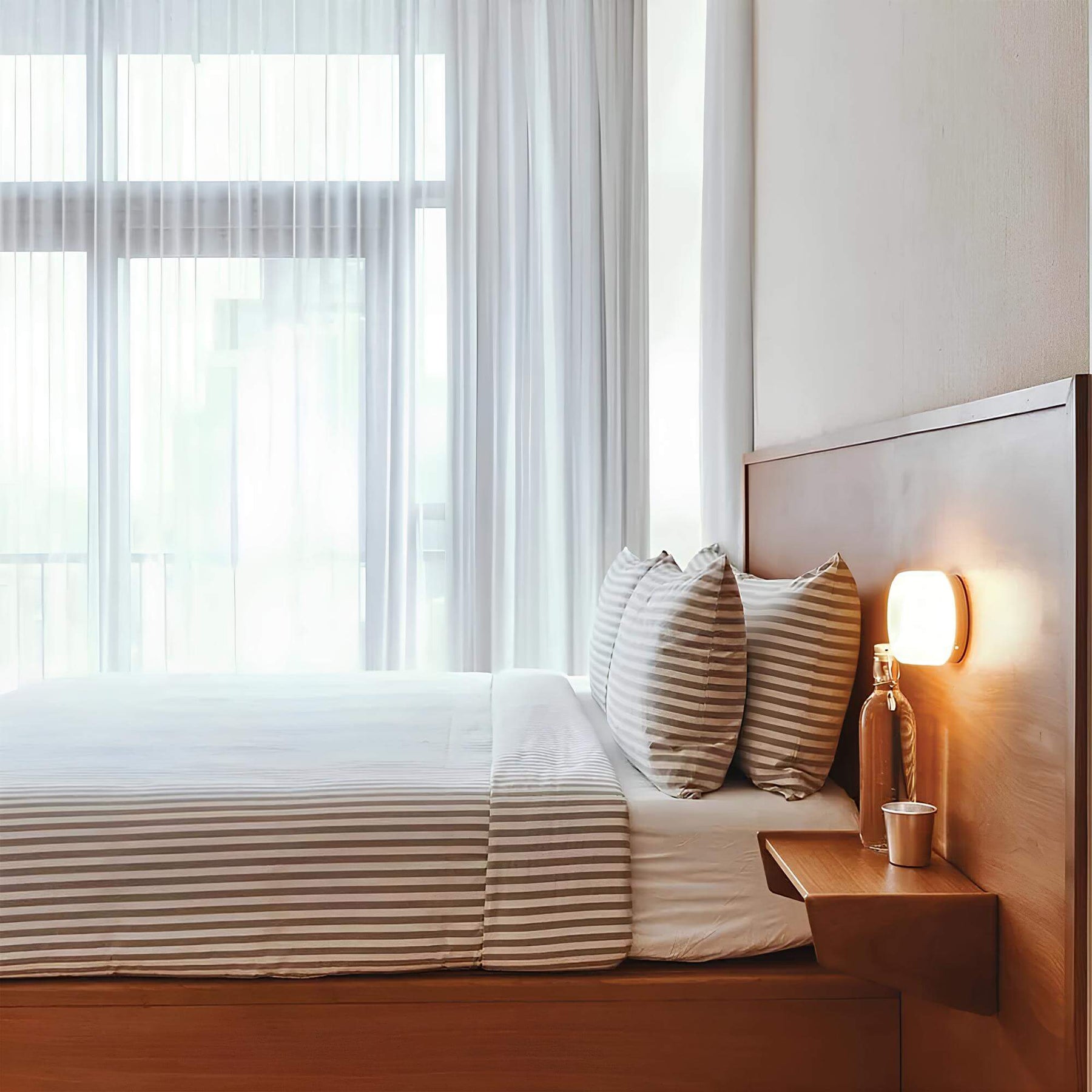 Stylish wall light for modern interior